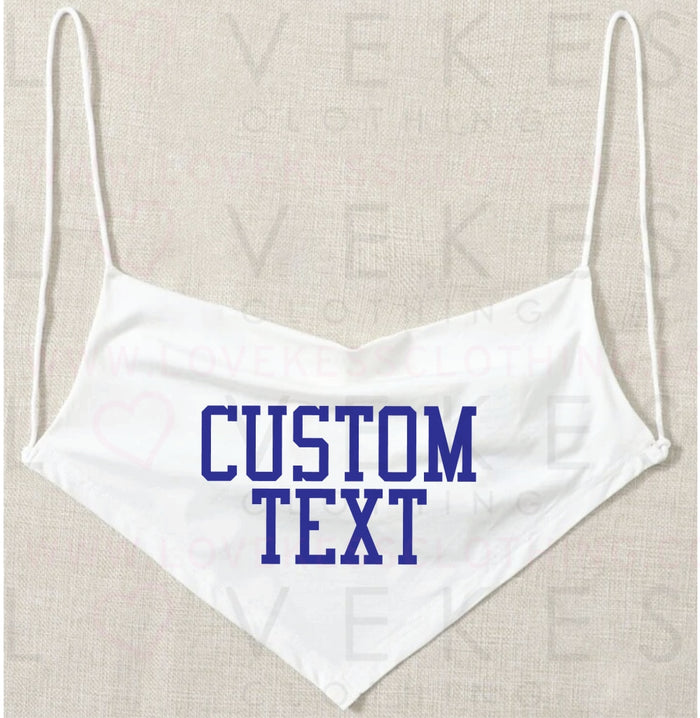 Hottest Tailgate Open Back Super Crop Tee