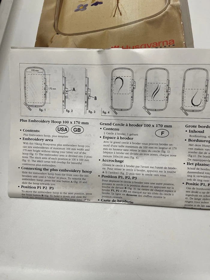 Husqvarna Viking Embroidery Accessory Kit