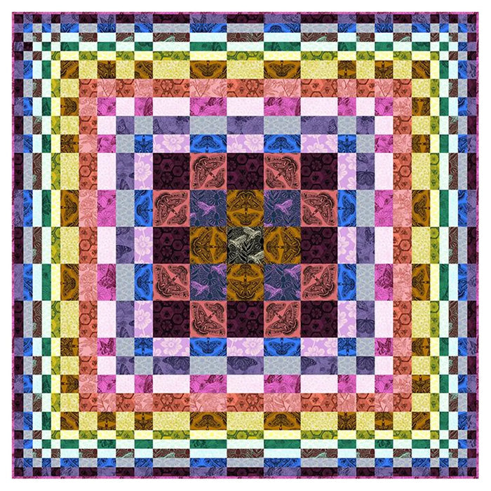 Indelible Ink Quilt - Digital Quilt Top - featuring Indelible Ink & Indelible: Soft by Anna Maria Textiles