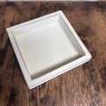 Ivory Flat Wood Box - Primitive Star Quilt Shop