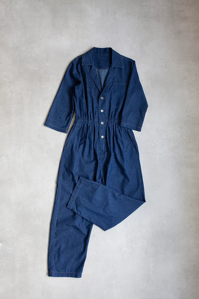 Jesse Jumpsuit sewing pattern, an all-in-one outfit offering true comfort, style, and casual charm, suitable for year-round wear and a best seller.