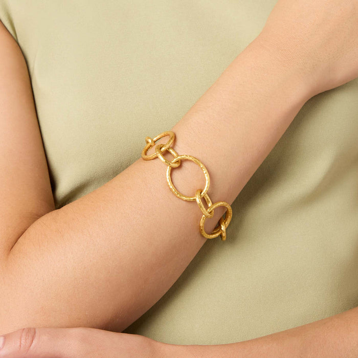 Julie Vos Gold Catalina Light Link Bracelet