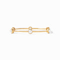Julie Vos Gold Milano Luxe Bangle -Pearl