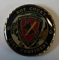 K9 Working Dog Handler Not Cocky, Just Confident DoD Military Challenge Coin