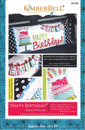 KimberBell "Happy Birthday!" Bench Pillow