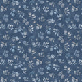 Kindly, Yours - Shaded Flowers in Denim - by Diane Kappa with Studio E Fabrics