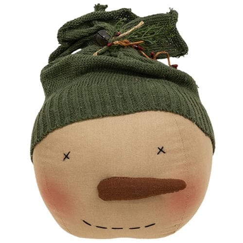 Knit Hat Snowman Head - Large - Primitive Star Quilt Shop