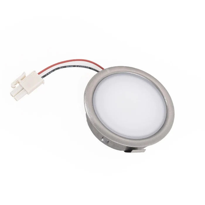 LED Light Fitting 1.3W 4000K - Brushed Steel - Luxair Cooker Hoods Limited