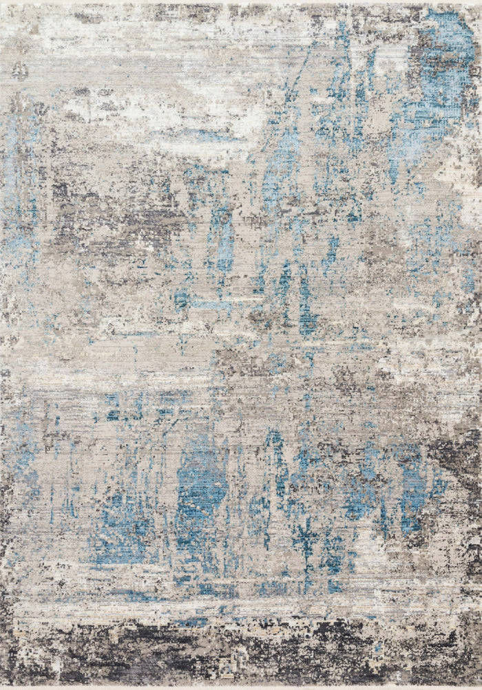 Loloi Franca Rug | Grey / Ocean Loloi