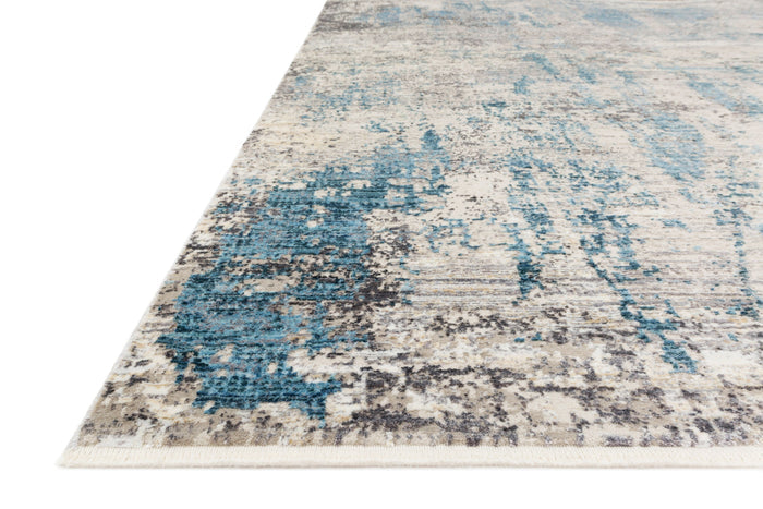 Loloi Franca Rug | Grey / Ocean Loloi