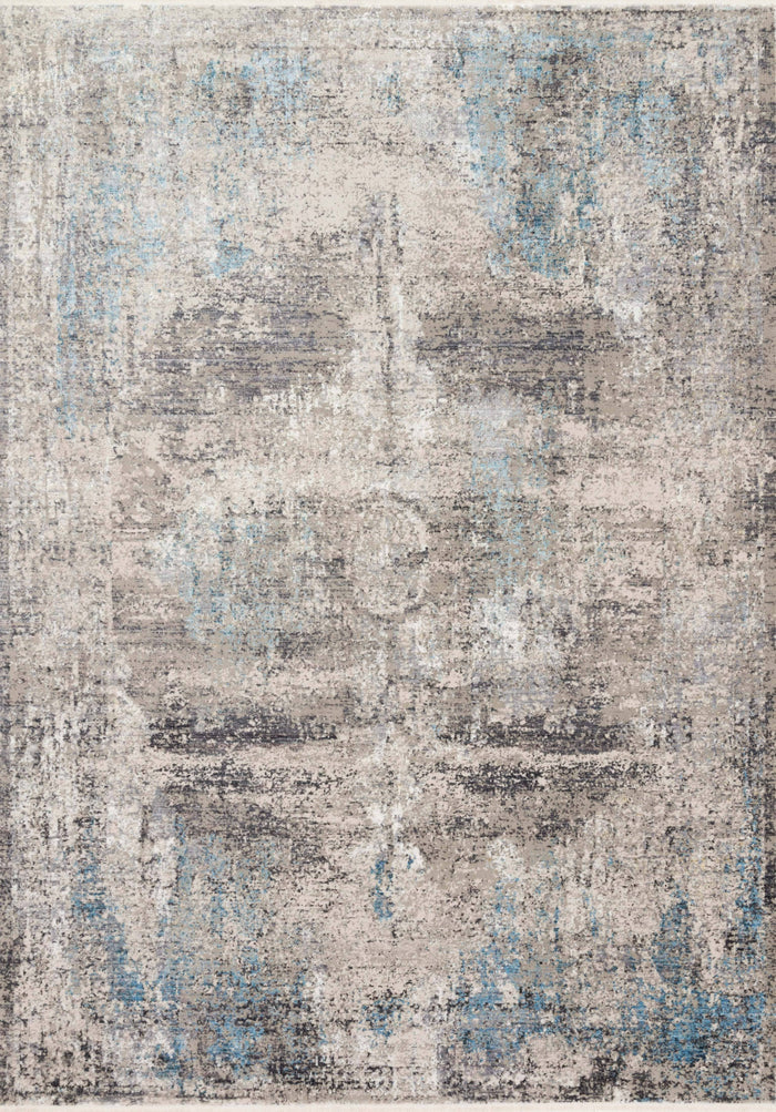 Loloi Franca Rug | Slate / Sky Loloi