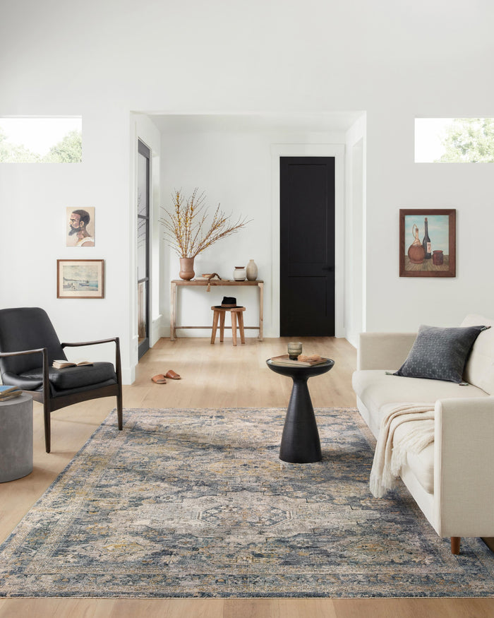 Loloi Gaia Rug | Denim / Taupe Loloi
