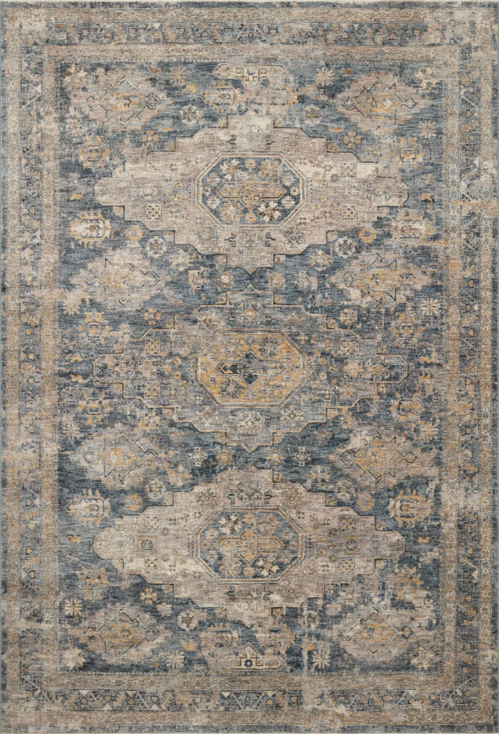Loloi Gaia Rug | Denim / Taupe Loloi