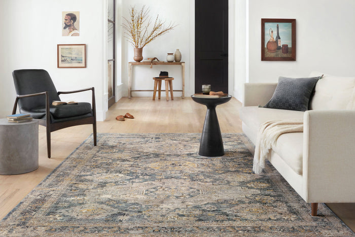 Loloi Gaia Rug | Denim / Taupe Loloi