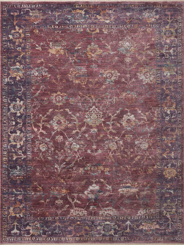 Loloi Giada Rug | Grape / Multi Loloi