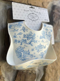 Maison Nola | Baby Bib | Blue or Pink Toile