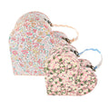 Meri Meri x Liberty Heart Suitcases