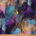 Midnight Flora - Jewel - by Hoffman Fabrics