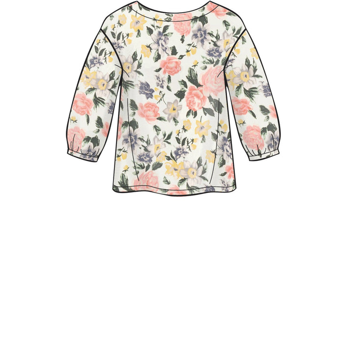 Misses' Tops S8920 Multi-Size Sewing Pattern