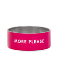 "More Please" Small Dog Bowl by Kate Spade