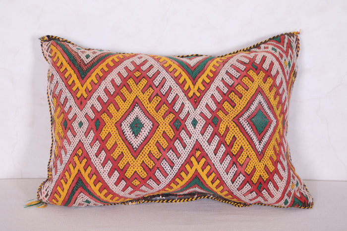 Moroccan Berber Pillow 14.1 INCHES X 20 INCHES - kilim pillow