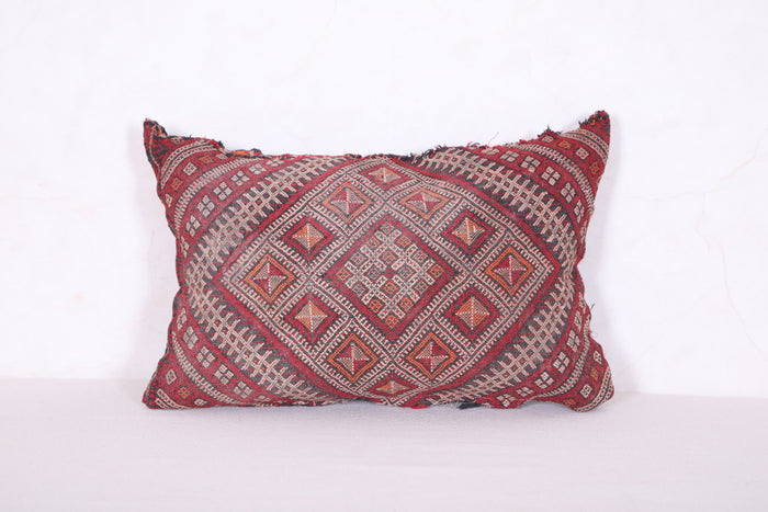 Moroccan Kilim Pillow 9.8 INCHES X 14.5 INCHES - kilim pillow