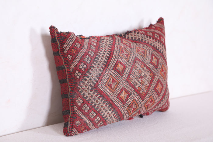 Moroccan Kilim Pillow 9.8 INCHES X 14.5 INCHES - kilim pillow