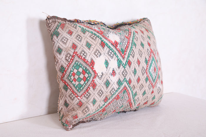 Moroccan pillow 15.3 INCHES X 20 INCHES - kilim pillow