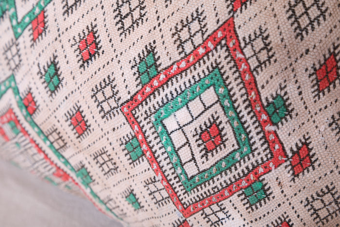 Moroccan pillow 15.3 INCHES X 20 INCHES - kilim pillow