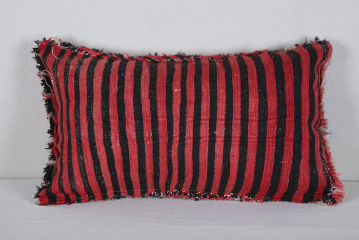 Moroccan rug shag pillow 15.7 INCHES X 25.9 INCHES - kilim pillow