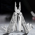 Multifunctional Foldable Pliers EDC Folding Knife Multitool Scissors Saw Clamp Outdoor Multi Purpose Survival Tools Pliers Cutting Knife For Men