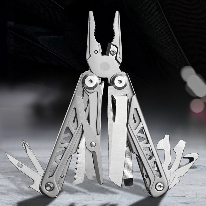 Multifunctional Foldable Pliers EDC Folding Knife Multitool Scissors Saw Clamp Outdoor Multi Purpose Survival Tools Pliers Cutting Knife For Men
