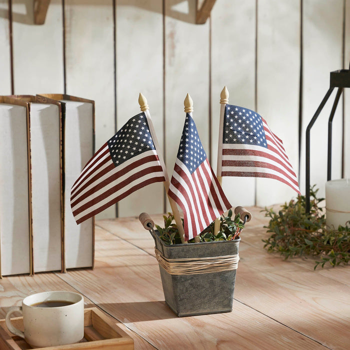 My Country American Flag Picks - Set of 3 - Primitive Star Quilt Shop