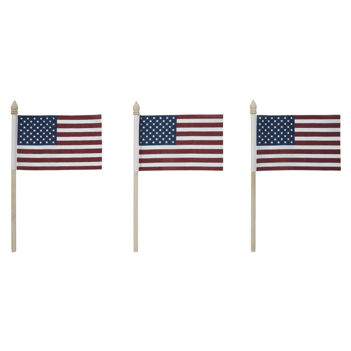 My Country American Flag Picks - Set of 3 - Primitive Star Quilt Shop