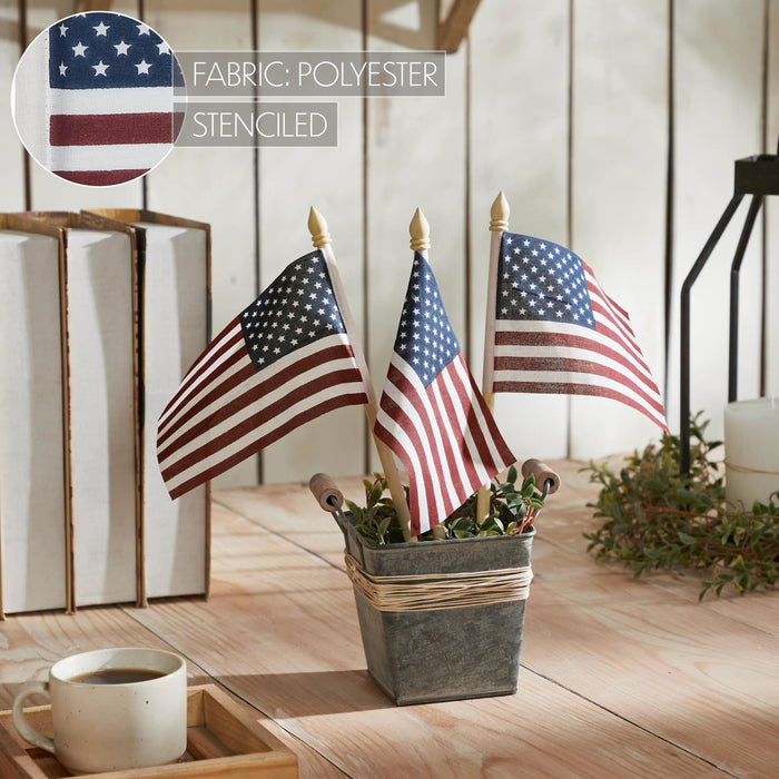 My Country American Flag Picks - Set of 3 - Primitive Star Quilt Shop
