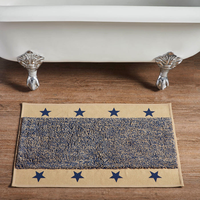 My Country Bathmat 20x30" - Primitive Star Quilt Shop