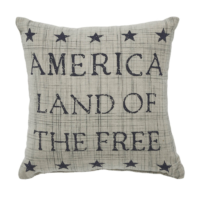 My Country Land of the Free Mini Pillow 6" - Primitive Star Quilt Shop