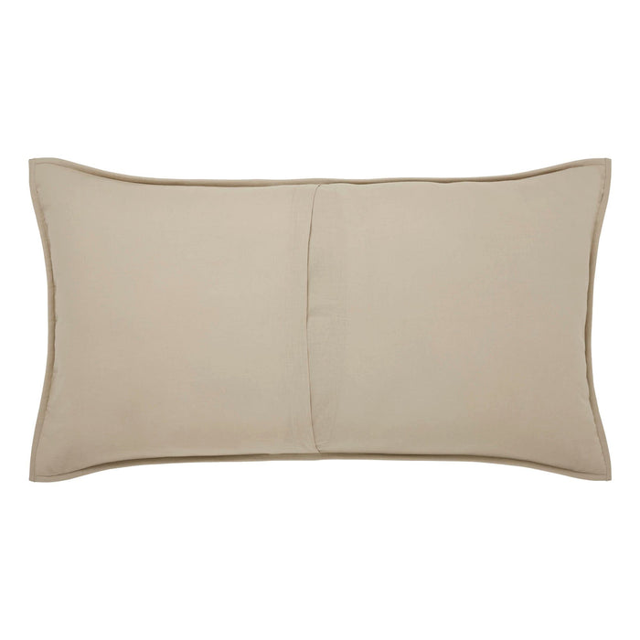 My Country Quilted King Sham 21x37" - Primitive Star Quilt Shop