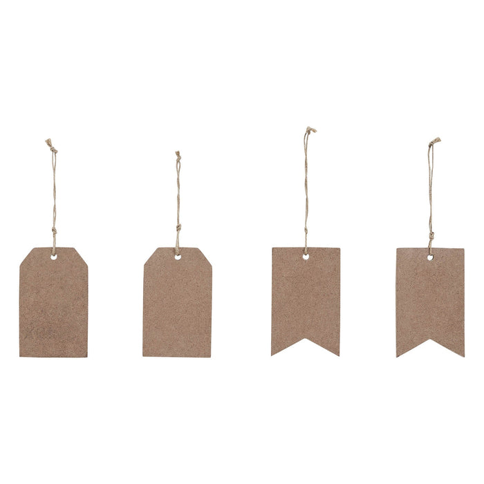 My Country "USA" Tag Ornaments - Set of 4 - Primitive Star Quilt Shop