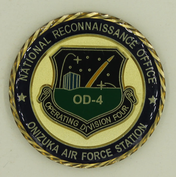 National Reconnaissance Office NRO Onizuka Air Station Challenge Coin