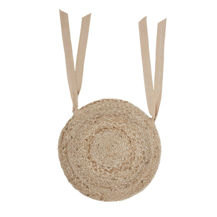 Natural Braided Chair Pad 15" - Primitive Star Quilt Shop