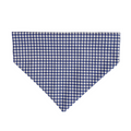 Navy Hounds tooth Dog Bandana