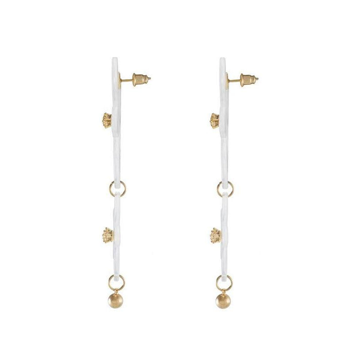 New Bohemian Ladies Pearl Retro Earrings