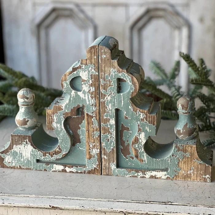 Olde World Corbel Bookends - Set of 2 - Primitive Star Quilt Shop