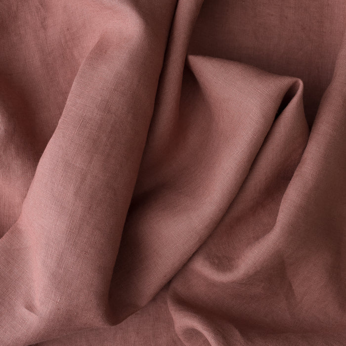 Outback Copper extra wide 280cm 100% linen fabric 165gsm for dresses, shirts, skirts, relaxed pants, curtains and home textiles