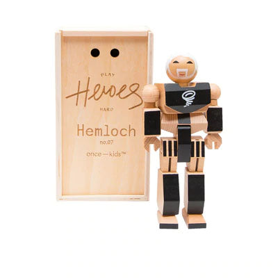 Moveable and Poseable Wooden Action Figure