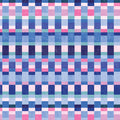 Pop & Plaids - Sky Pixel Threads - by Rachel Parker with Cloud 9 Organic Fabrics