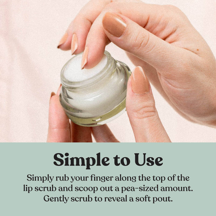 Poppy & Pout Lip Scrub, Wild Honey
