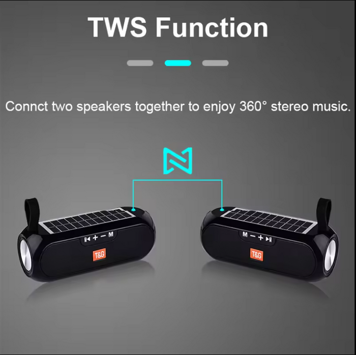Portable Bluetooth Home Theatre Speaker with Charging Base System