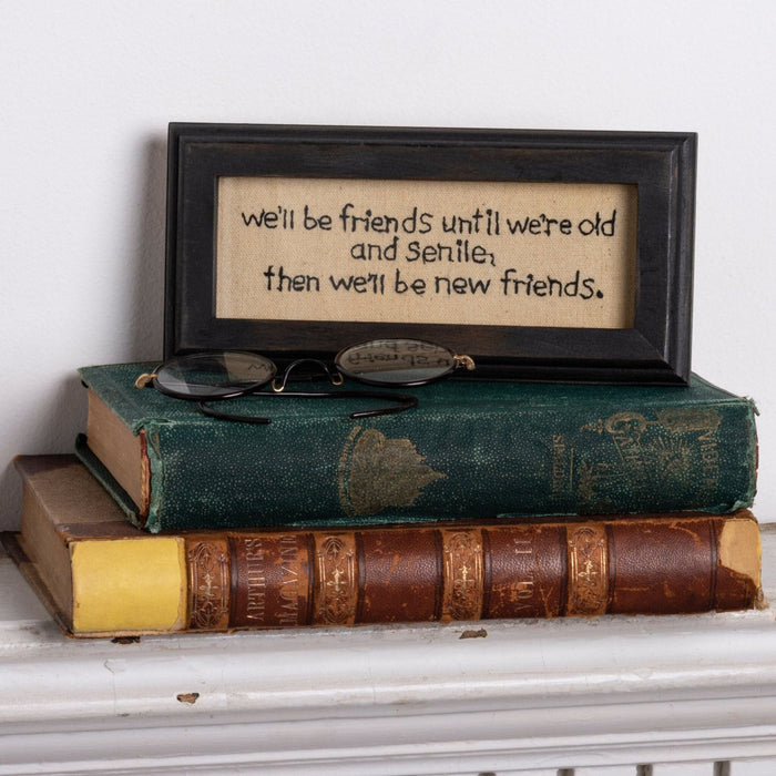 Primitive Sampler - Old Friends - Primitive Star Quilt Shop